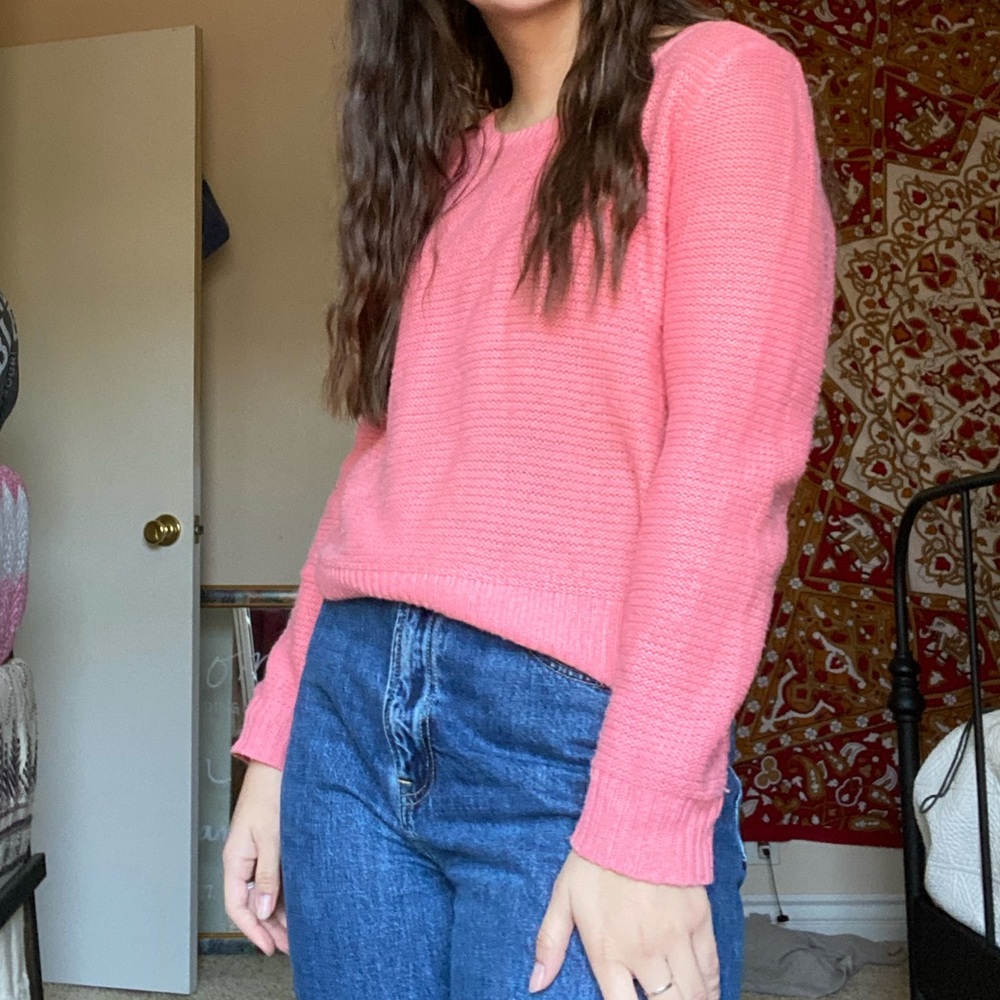 Peach Sweater